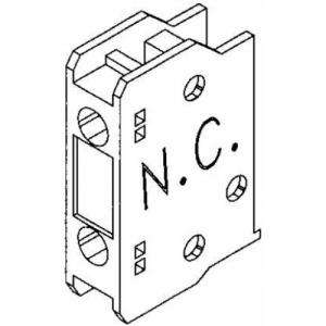 Contact Block, Normally Closed, Biro EMG-32 -  EMG90180